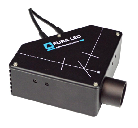 Fura dyes LED fluorescent light guide source