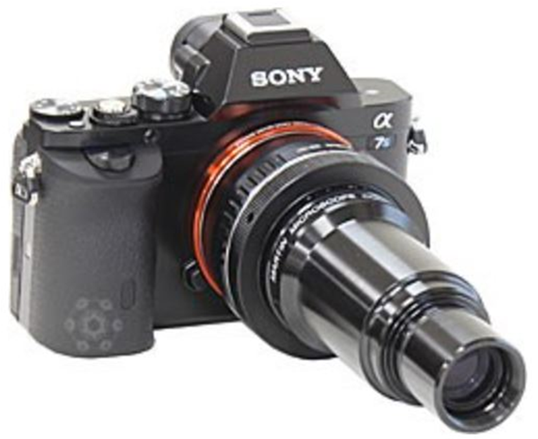 SLR digital camera & adapter